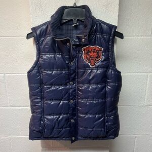 PINK Victoria's Secret Navy Plaid Lined Jacket